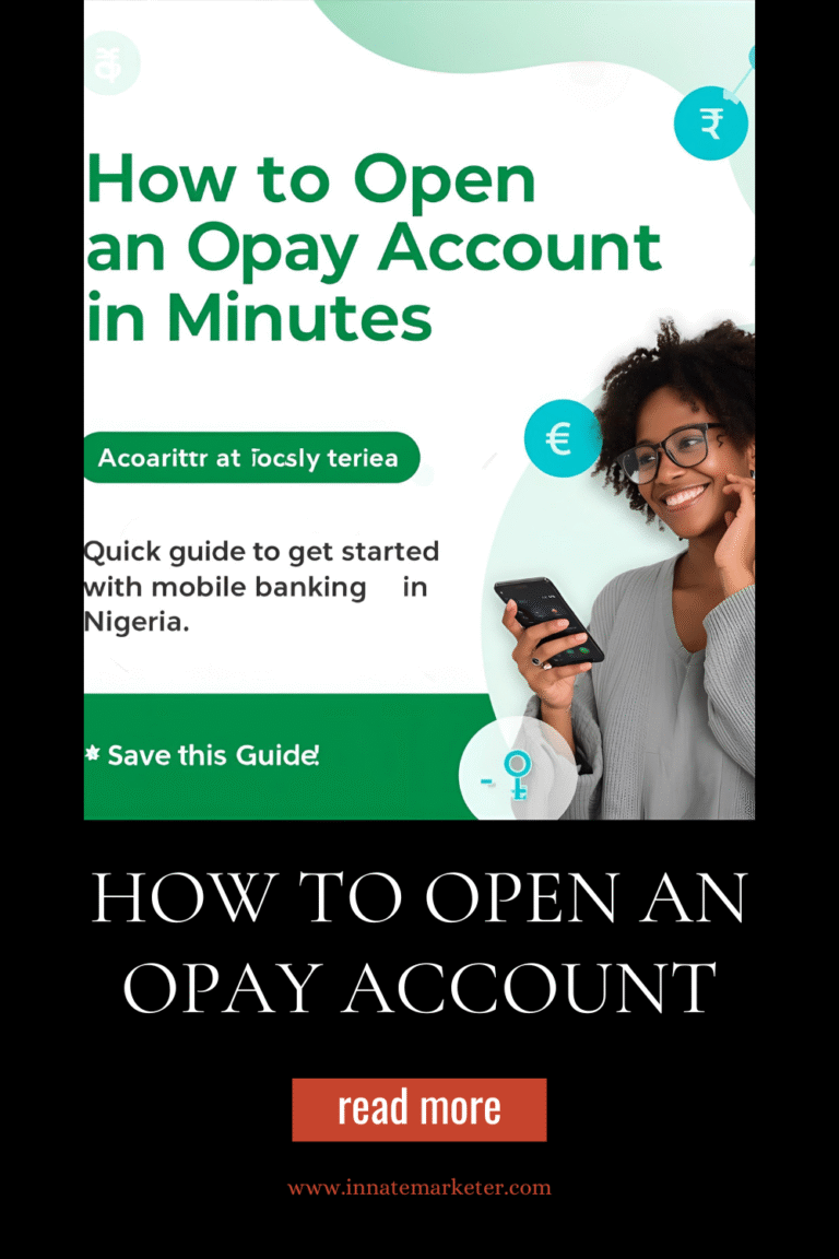 Opay Account Sticker How to Open an Opay Account: Step-by-Step Guide for Beginners ...