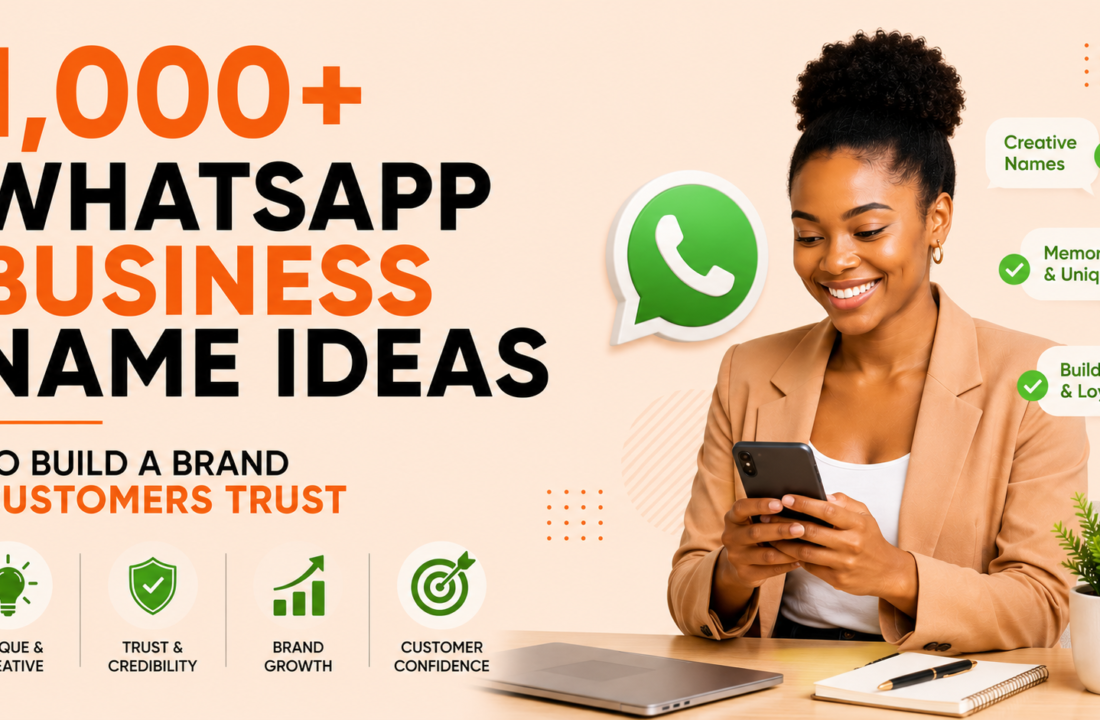 WhatsApp Business Name Ideas